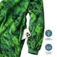 thumbnail image 4 of Bare Home Plush Sherpa Wearable Blanket - Fluffy & Soft - Lightweight - Adult, Dinosaur, 4 of 7