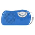 thumbnail image 1 of AM FM Radio Professional High Sensitivity Built in Speaker Clear Sound Vintage Mini Pocket Radio for Outdoor Travel Home Blue, 1 of 5