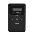 thumbnail image 1 of Portable Dab/dab/fm Radio, Rechargeable Battery Powered Portable Dab Radios Pocket Digital Radio, 1 of 5