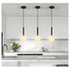 thumbnail image 5 of "Lámpara De Techo Moderna Lámparas De Decorativas Lámpar 3pcs Belug negras ", 5 of 5