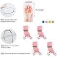 thumbnail image 3 of 4PCS Small Dog Shoes, Breathable Mesh Boots,Summer Breathable Dog Boots Nonslip Sole Paw Protector for Small Medium Dogs (Green, L), 3 of 7