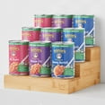 thumbnail image 5 of The Home Edit 3 Tier Bamboo Riser, Set of 2, 5 of 7