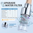 thumbnail image 2 of Soporte para grifo con filtro de agua, CECEFIN, reduce el cloro, 9 unidades, 2 of 8