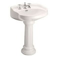 thumbnail image 3 of BarclayVicki Pedestal Lavatory, 4"cc,, 3 of 3