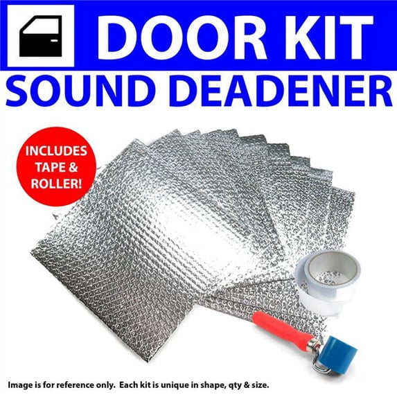 Zirgo High Performance Cooling Products Heat & Sound Deadener for 2003-2007 Cadillac CTS 2 Door Kit with Tape & Roller