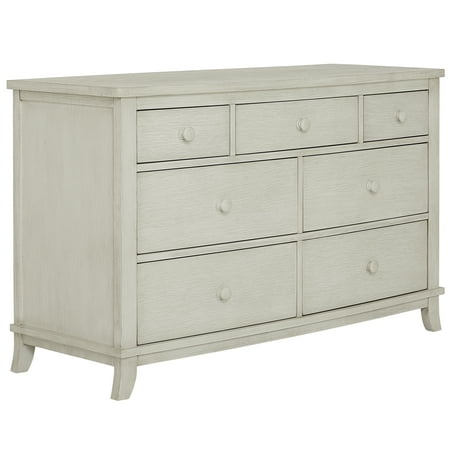 UPC: 0811048036209 | Evolur Signature Amsterdam Double Dresser in Glazed Brush White