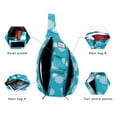 thumbnail image 5 of HAWEE Sling Bag Sling Crossbody Bag Daypack Lightweight with Adjustable Shoulder Strap Travel Hiking Men Women, 5 of 8