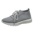 thumbnail image 4 of Oyedens Running Tennis Sneakers for Women Athletic Flats Hiking Cross Training Walking Fitness Shoes, 4 of 5