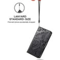 thumbnail image 6 of Compatible with iPhone 11 Wallet Case for Women, Leather Flip Folio with Kickstand Magnetic and Card Holder Protective Case for iPhone 11 Butterfly Black SD, 6 of 16