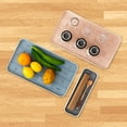 thumbnail image 2 of Inteprter Soporte de almacenamiento para fregadero, estante de doble capa, organizador de drenaje, bandeja, esponja para lavar platos, trapo para Organizadores de utensilios de cocina Blanco Pequeño, 2 of 6