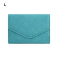 thumbnail image 4 of Baohd Travel Jewelry Case Bagsmart Eco-friendly Polyester For Business Trips Storage - cyan Large size, 4 of 6