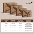 thumbnail image 5 of Cremation Urns for Human Ashes - Humming Bird Wooden Box and Casket for Men, Women and Child Ashes - Funeral Memorial Burial Urn for Cat Dog Pet Ashes - Medium (80 Cu/in), 5 of 6