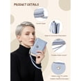 thumbnail image 3 of Punplita Women Bifold Wallet Leather Wallets for Women with Card Holder and Zipper Coin Pocket, 3 of 7