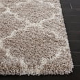 thumbnail image 3 of SAFAVIEH Hudson Jaye Plush Geometric Shag Runner Rug, Beige/Ivory, 2'3" x 8', 3 of 8