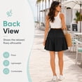 thumbnail image 5 of Bloomease Flowy Shorts - Women's Lightweight Stretch Comfy Flowy Shorts, High Waisted Loose Fit Bermuda for Summer, 5 of 6