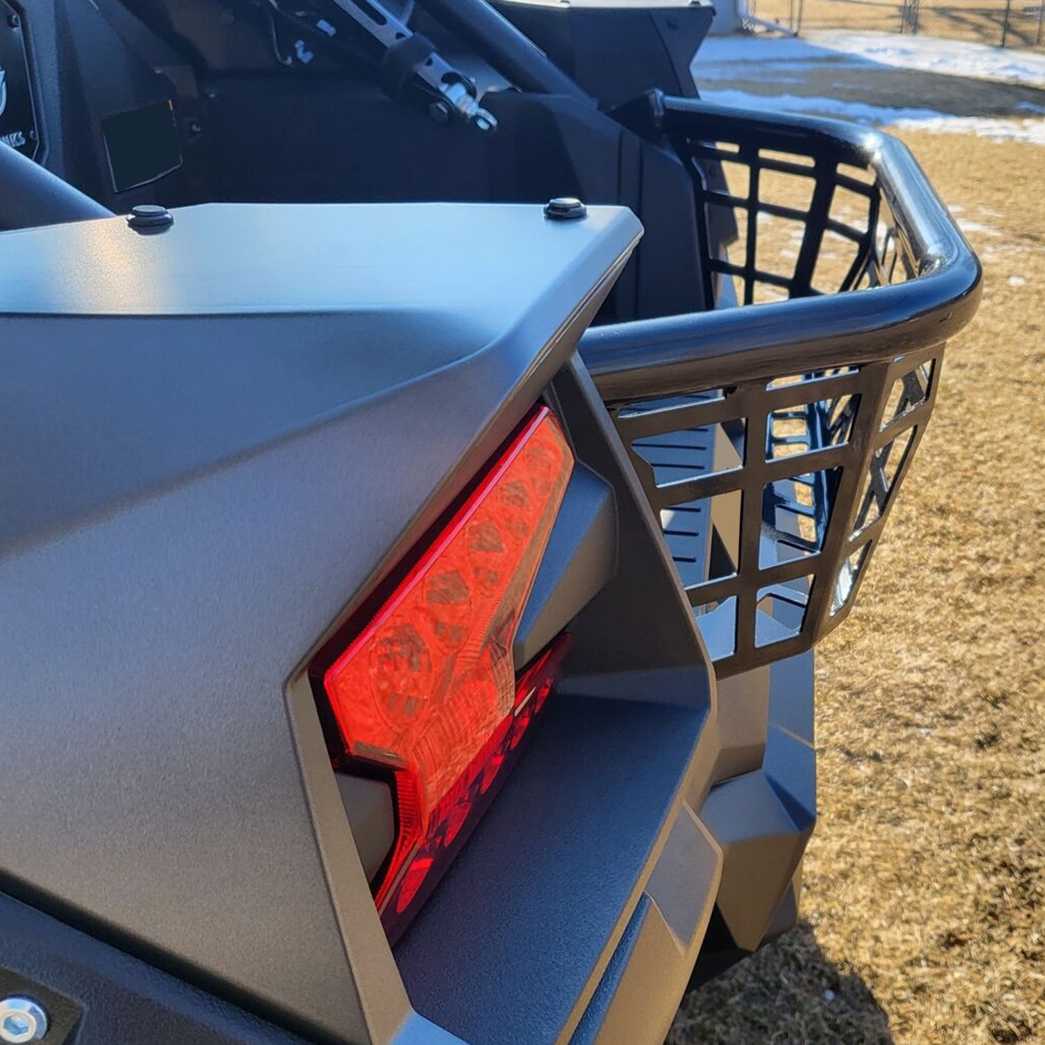 MIXBOX2015籠 Kojem REAR UTV Cargo Barricade for 2020-2023 Kawasaki Teryx
