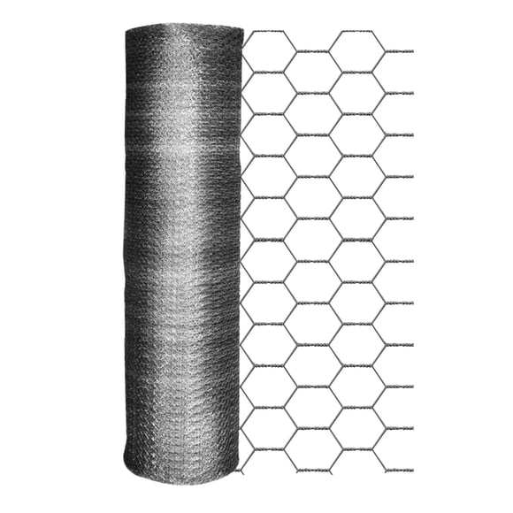 Malla Hexagonal Akron Altura 1.20mts Abertura 25mm Calibre 22" Rollo 45Mts