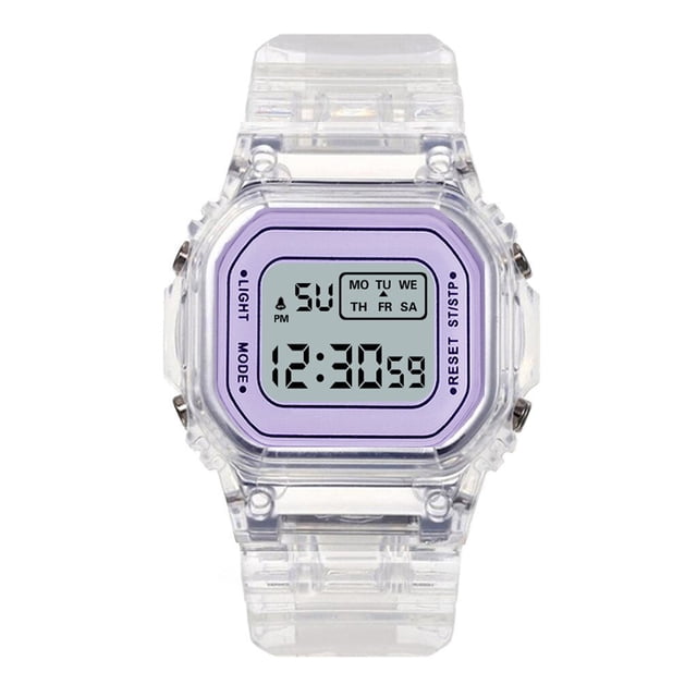 Reloj Unisex para hombre y mujer, relojes de pulsera militares deportivos digitales LED Vintage dorados, plateados y negros, regalo Digital electrónico para hombre Tan Jianjun unisex