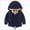 A95-Navy, variant on Childrens Simple Hooded Jacket Outdoor Windproof Jacket Boys Fleece Lined And Thickened Casual Fashionable Jacket,Simple Hooded Jacket 5-6 Years