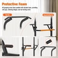 thumbnail image 6 of RELIFE REBUILD YOUR LIFE Adjustable Power Tower Dip Station Pull up Bar Home Gym Strength Training, 6 of 8