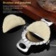 thumbnail image 2 of Billuyoard Máquina para hacer dumplings de acero inoxidable, portátil, de mano, resistente al agua, molde lavable, herramienta para hacer restaurante, Herramientas y accesorios para hornear Pequeña Billuyoard HA011900-01, 2 of 6