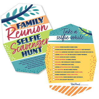 Family Gathering 32 Charades Prompts Family Reunion Party 