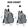 thumbnail image 3 of Boho Patterns Totems Travel Laptop Backpack Casual Daypack Lightweight Bookbag Compartment for Business, 3 of 7