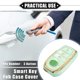 thumbnail image 2 of Funda para llave Fob compatible con Toyota RAV4 2001-2022, suave TPU verde 3 botones remoto sin llave Smart Key Fob funda protectora, 2 of 7