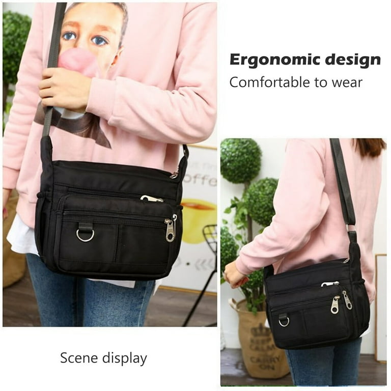 Multi pocket messenger bag new arrivals