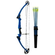 Genesis Original Compound Bow and Arrow Kit, Right Handed, Blue