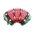 thumbnail image 2 of 20 Button Concertina Anglo Style Accordion, 40 Reeds, 2.5 Octave Range, Red Pearloid Ends, Reinforcement, with Bag and Adjustable Straps for Carrying, 2 of 7