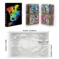thumbnail image 3 of Trading Card Holder Card Album Binder, Protection Folder Book Collectible Card Album, 4-Pocket with 30-Pages 240-Trading Cards Capacity, Present for Children-AAB2, 3 of 5