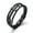 Black, variant on Men's Stainless Steel Leather Braided Wristband Christ Holy Bless Cross Leather Cuff Bracelets Handmade Christian Jewelry for Boyfriend Husband Son Brother BFF for Birthday Baptism Gift