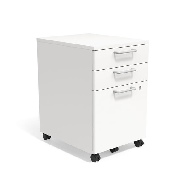Union Scale 3 Drawer Vertical File Cabinet Mobile Pedestal Letter Legal 21 In Un56980 Walmart Com Walmart Com