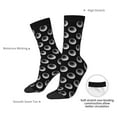 thumbnail image 4 of KLL Golf Balls Print Cool Socks Men's Women's Crew Socks Funny Crazy Novelty Stockings, 4 of 6