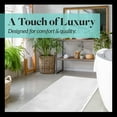thumbnail image 3 of Bath Mats for Bathroom Non Slip - White 17" x 24" Memory Foam - Quick Dry, 3 of 6