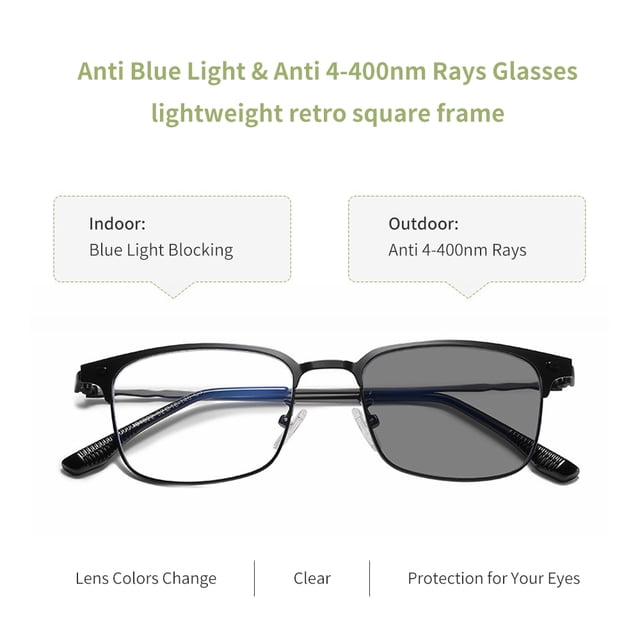 Blocking Blue Light Blocking Glasses Anti 4-400nm Rays Computer Gaming Glasses Computer Gaming Eyeglasses Lightweight Eyewear Frame