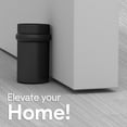 thumbnail image 4 of Mega Handles | Round Floor Door Stopper 3 inches | Matte Black, 4 of 4