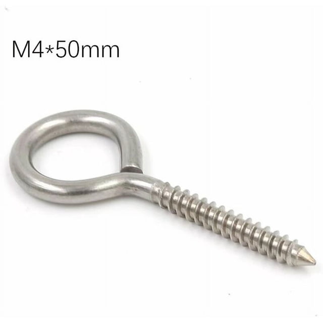 Tornillos autorroscantes circulares redondos de ovejas con anillo de tornillo de acero inoxidable 304