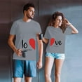 thumbnail image 5 of Valentine's Day Graphic Tee For Men And Women Stylish Short Sleeve Casual Shirt For Youth Fashion Light Long Sleeve Women Short Sleeve Tee Shirt Women Tee Shirts Womens Big Shirt Athletic Long Sleeve, 5 of 5