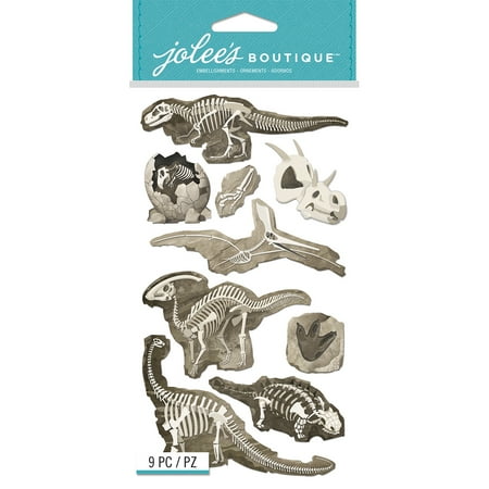 UPC: 0015586969016 | Jolee s Le Grande Dimensional Stickers-Dinosaur Skeletons Bones
