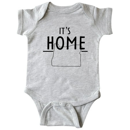 

Inktastic It s Home- State of Oregon outline Gift Baby Boy or Baby Girl Bodysuit