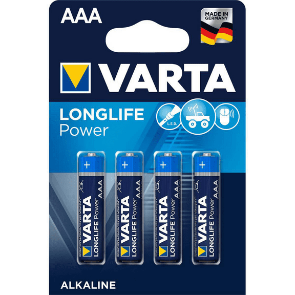 Varta AAA Batteries 4-Pack