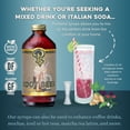 thumbnail image 2 of Genuine Root Beer Syrup - Craft Delicious Cocktails, Mocktails, Sodas, Tea and More - Organic Cane Sugar – Whole Ingredients - 12 oz bottle (Pack of 2), 2 of 7