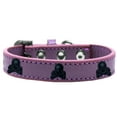 thumbnail image 5 of Dog, Puppy and Pet Widget Fashion Collar, "Black Skulls", 5 of 7