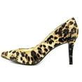 thumbnail image 4 of 1.4.3. Girl Womens Owanda Pointed Toe Classic Pumps, Leopard, Size 7.5, 4 of 5