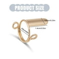 thumbnail image 3 of Adjustable Fingernail Rings Detachable Reusable Nails Rings Set Metal Nails Rings for Acrylic Nails & Press on Nails, 3 of 9