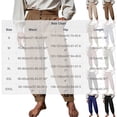 thumbnail image 3 of Muscularfit with Pockets Mens Casual Pants Vintage Joggers Baggy Pants Men's Pants Blue High Rise Taper Classic Fit Size XL, 3 of 5