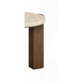 thumbnail image 4 of The Leonardo Travertine Top & Dark Oak End Table - Contemporary Design with 50mm Thick Top, 4 of 6