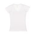 thumbnail image 2 of T-Shirts Junior Fit V-Neck Fine Jersey Tee, 2 of 5